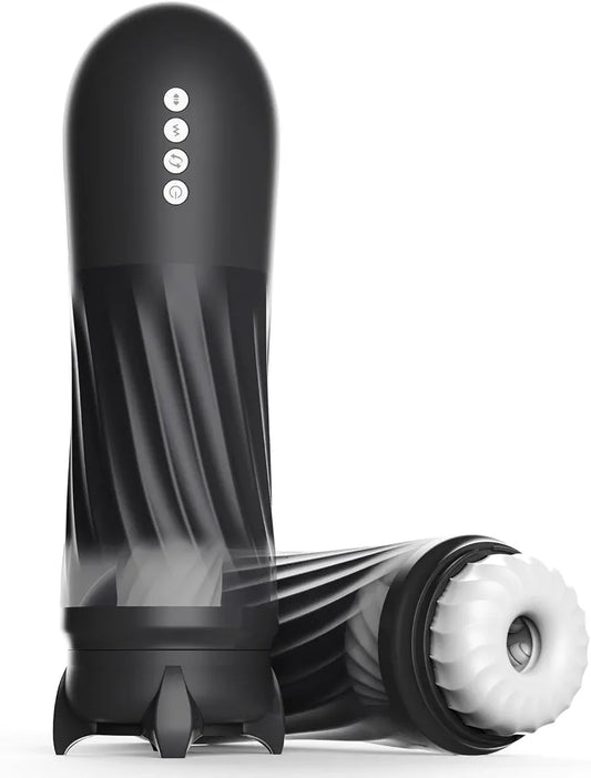 Tracy's Dog Automatic Male Masturbator with Heating, Vibration, and Thrusting Modes