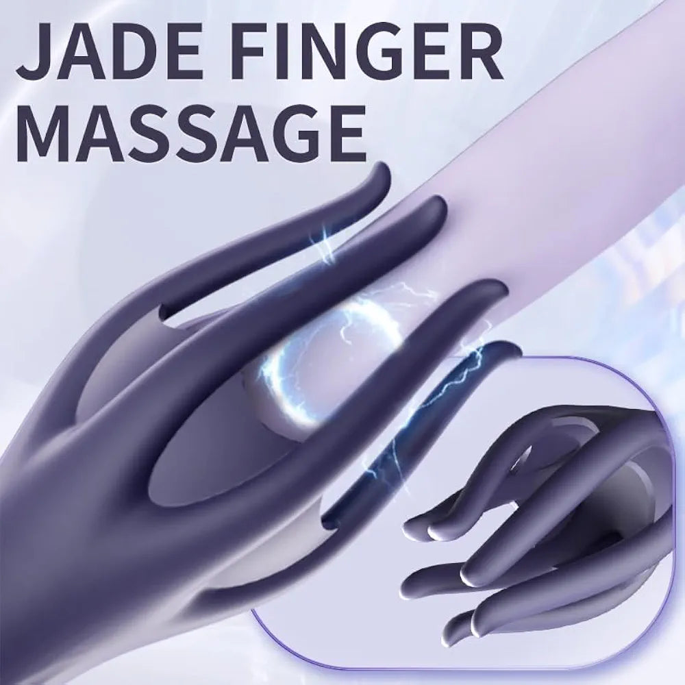 Rechargeable Waterproof Silicone Personal Massager for Couples and Solo Use