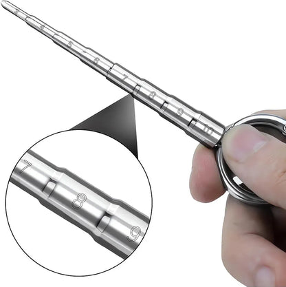 FST 3-Piece Stainless Steel Graduated Urethral Sound Dilator Set for Male Stimulation and Training