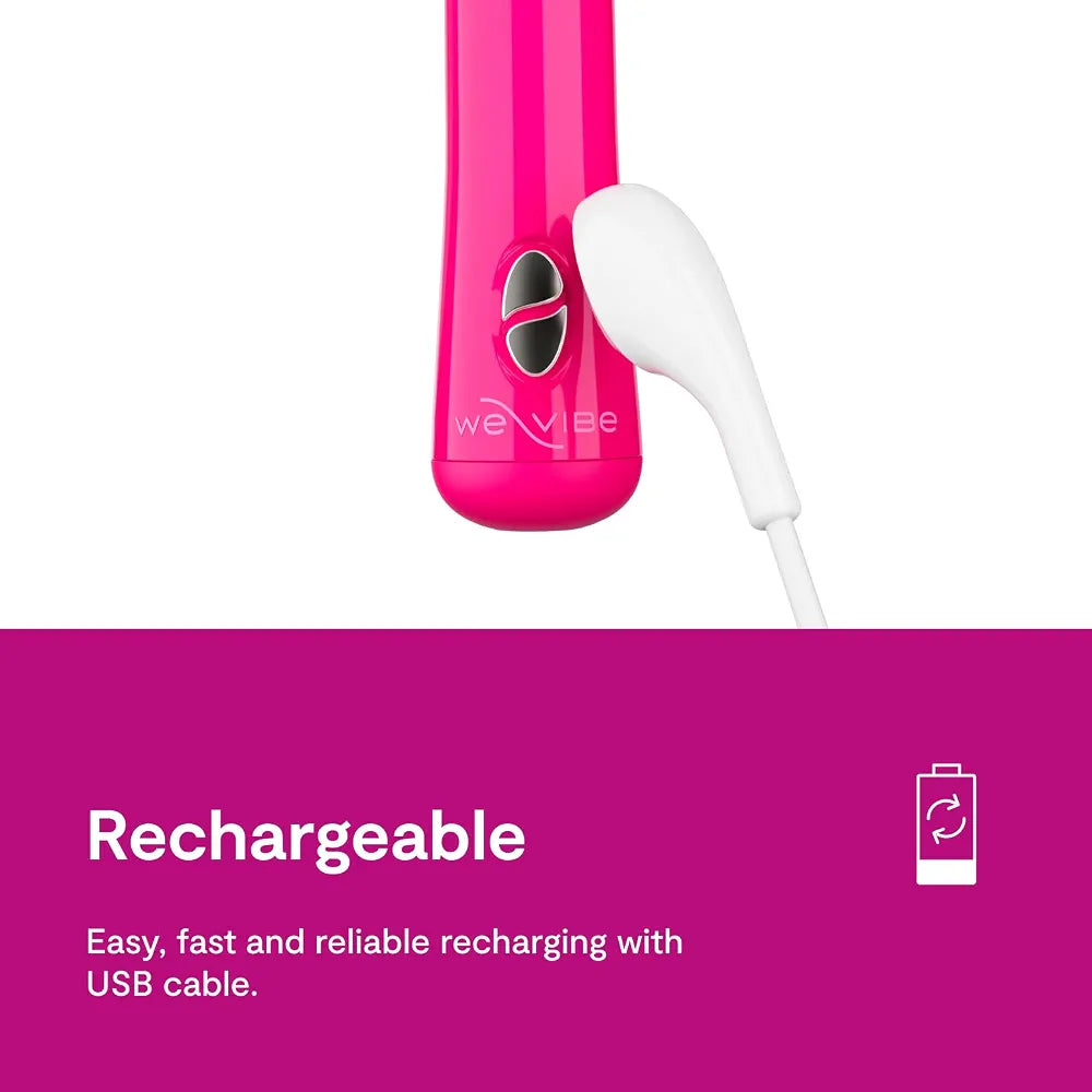 Tango Rechargeable Waterproof Clitoral Vibrator with 8 Modes