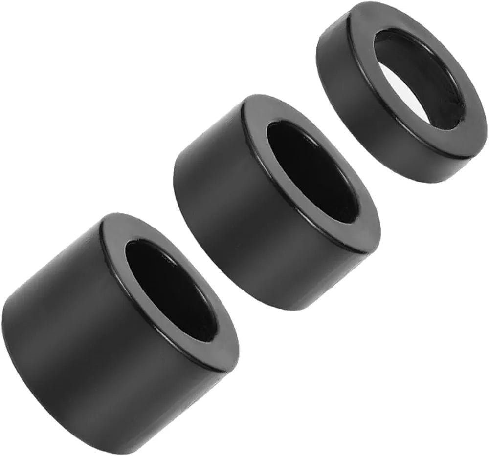 Premium Silicone Penis Ring Set - 3-Piece Stretchy Reusable Performance Enhancers