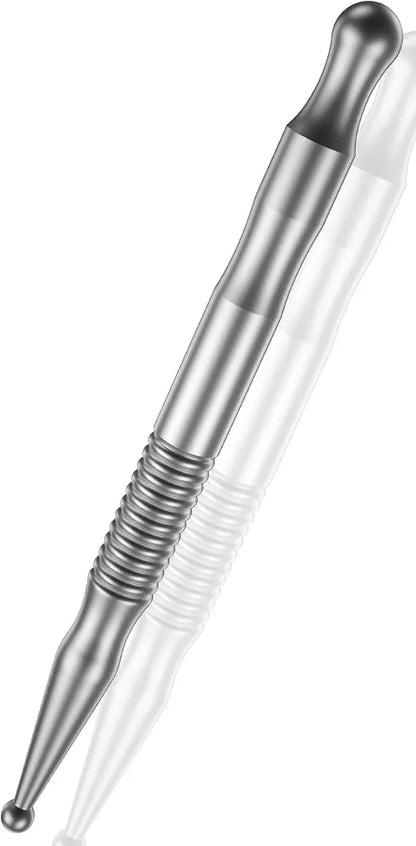 Professional Stainless Steel Urethral Dilator and Penis Plug - 5.11-Inch Masturbation Rod for Experienced Users