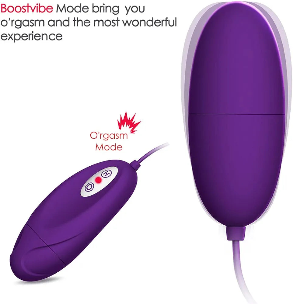 Premium Waterproof Remote-Controlled Silicone Love Egg with 13 Vibration Modes