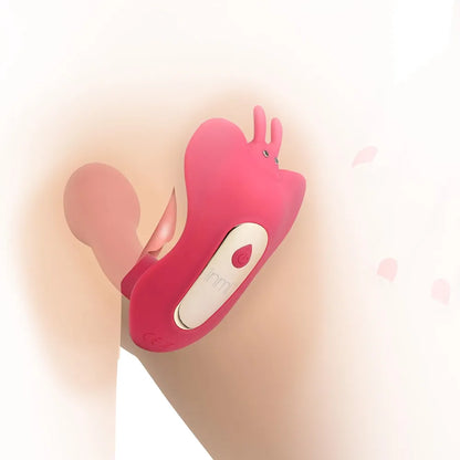 Butterfly Air-Pulse Clitoral Sucking Vibrator with Remote Control, 10 Suction Modes & 10 Vibration Patterns