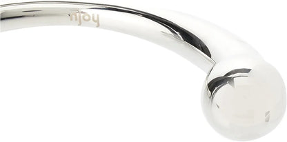 Njoy Pure 7.5-Inch Polished Stainless Steel G-Spot Wand for Adults