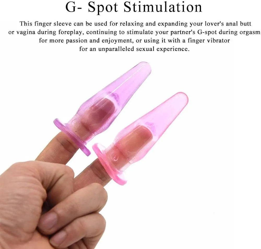 Ergonomic Finger-Mounted Vibrator for Targeted G-Spot and Anal Stimulation