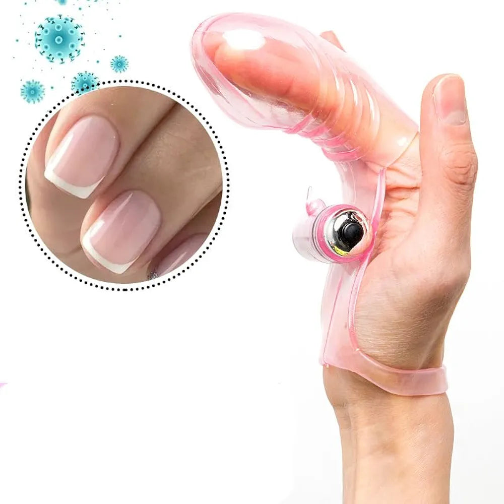 Silicone G-Spot and Clitoral Stimulator Sleeve for Couples