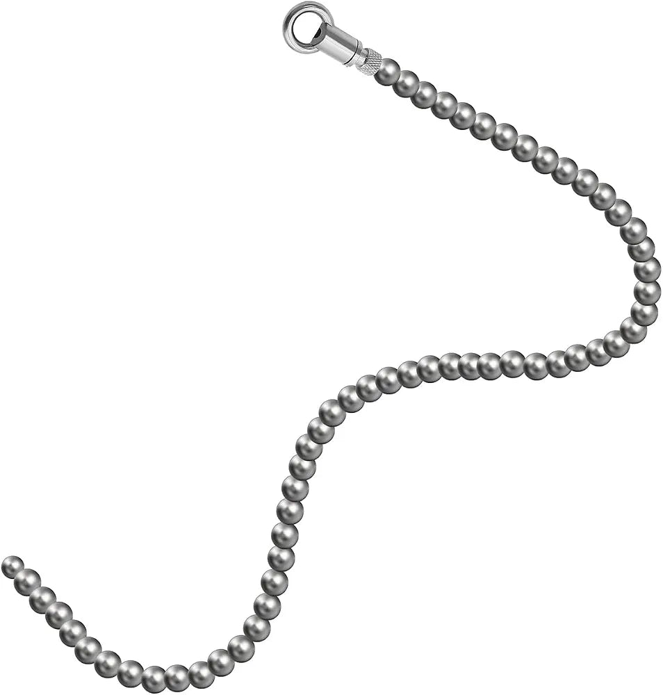 19.69-Inch Stainless Steel Smooth Urethral Sounding Dilator and Stretching Rod