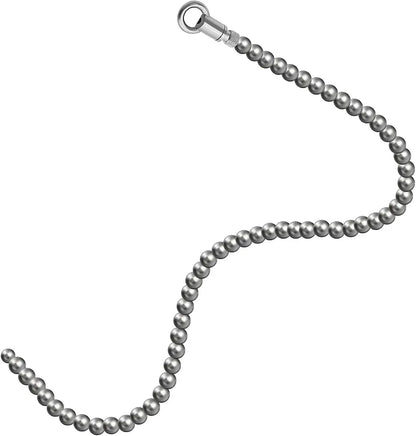 19.69-Inch Stainless Steel Smooth Urethral Sounding Dilator and Stretching Rod