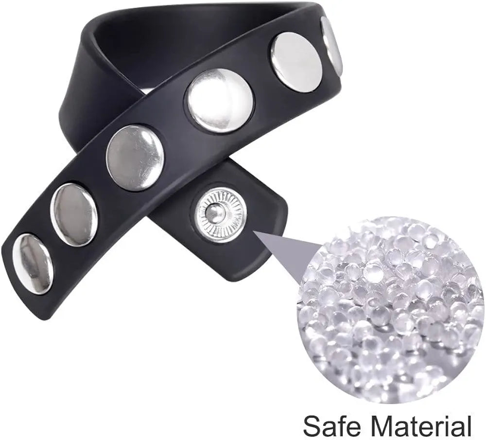 Premium Silicone Adjustable Cock and Ball Ring Set for Enhanced Performance