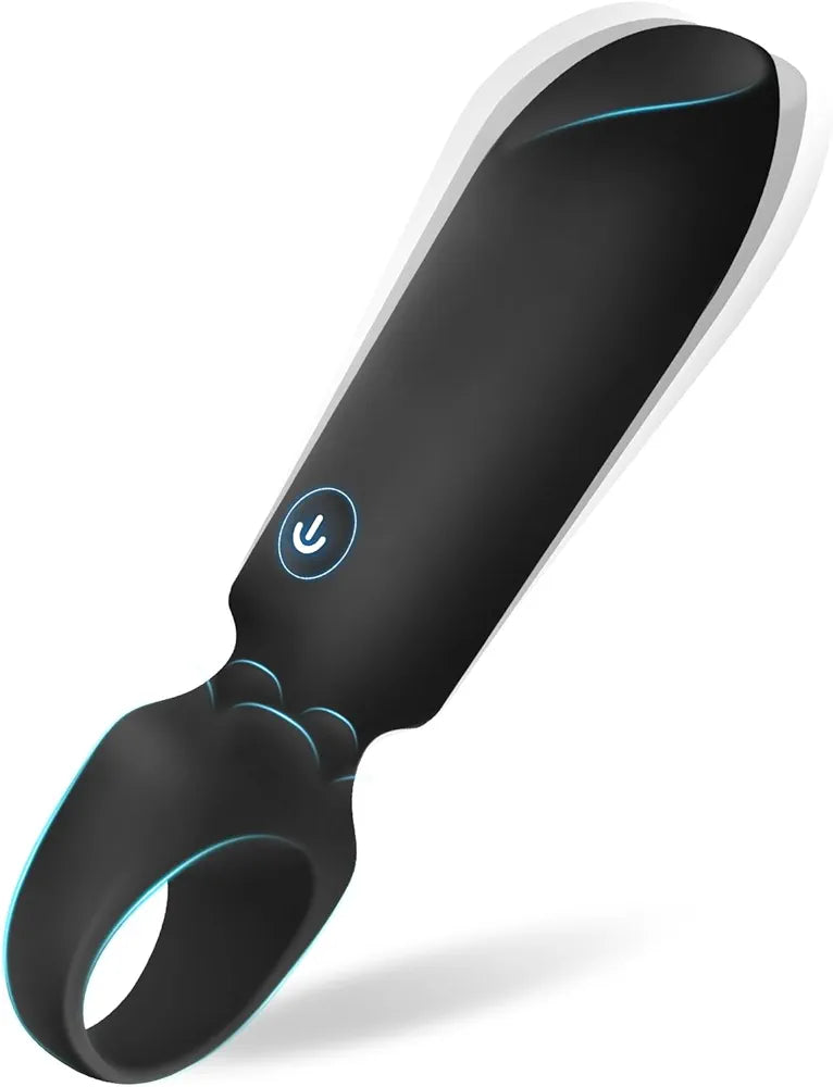 LUKIKI Discreet Lipstick-Style Mini Bullet Vibrator with 10 Vibration Modes for Targeted Clitoral Stimulation