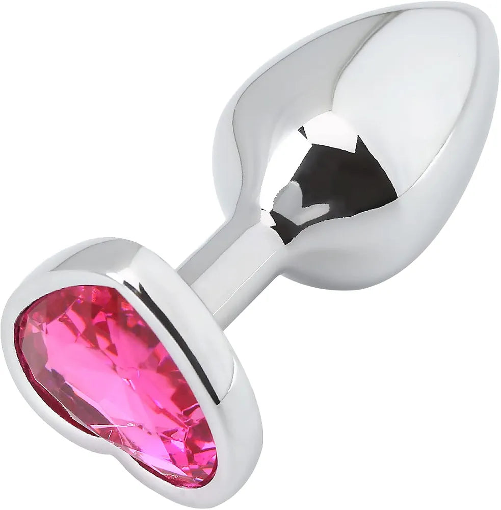 Akstore Small Heart-Shaped Anal Plug - Personal Butt Massager