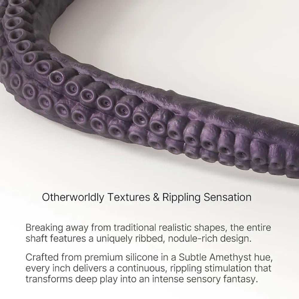 20-Inch Monster Tentacle Dildo with Suction Cup - Non-Porous Silicone Fantasy Anal Toy