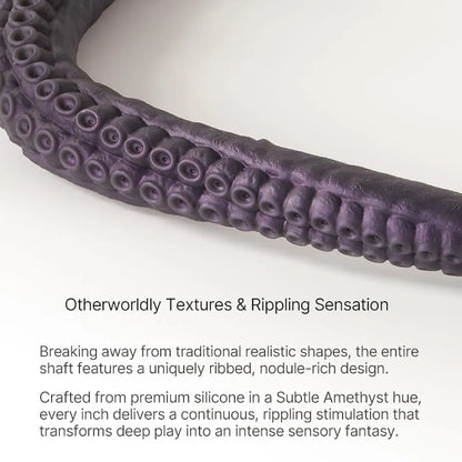 20-Inch Monster Tentacle Dildo with Suction Cup - Non-Porous Silicone Fantasy Anal Toy