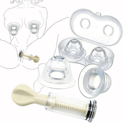 Adjustable Nipple and Clitoral Suction Stimulator Set for Enhanced Sensitivity