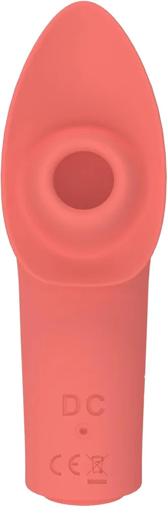BELLESA Air-Pulse Clitoral Suction Vibrator - Waterproof Silicone Rechargeable Finger Toy