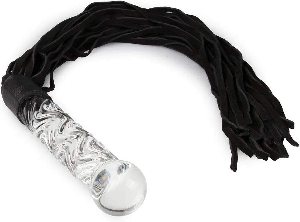 Handcrafted Glass Icicle Ornament - No. 38