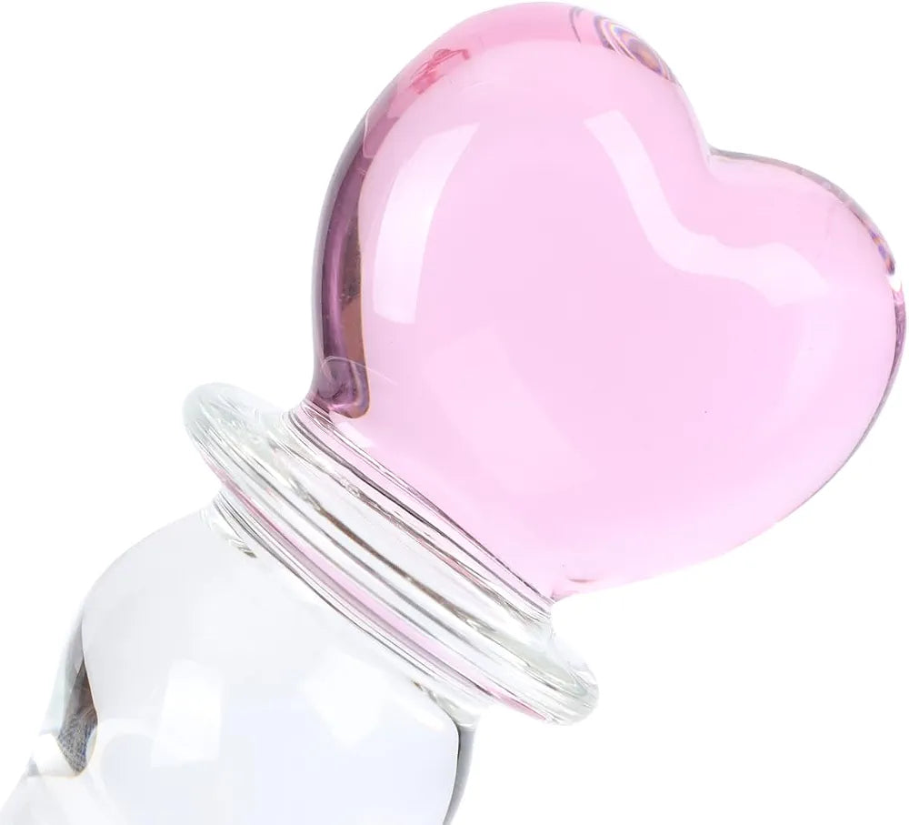 Premium Crystal Glass Pleasure Wand for G-Spot Stimulation and Intimate Massage