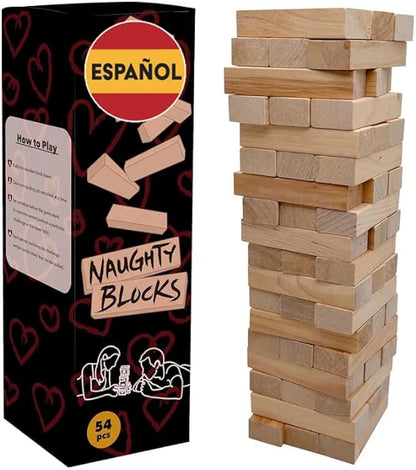 Spanish Edition Intimate Stacking Tower: 54 Romantic Challenges for Couples