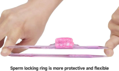 5-Pack Disposable Vibrating Clitoral and G-Spot Stimulator Rings for Enhanced Intimacy