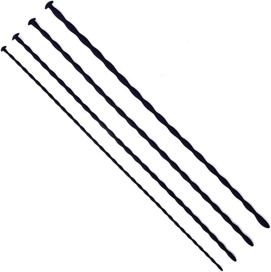 4-Piece Silicone Urethral Sound and Bead Plug Set for Beginners - Flexible and Smooth Dilator Kit for Men