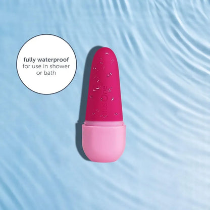 plusOne Rechargeable Silicone Bullet Vibrator - 10 Vibration Modes, Waterproof & Quiet