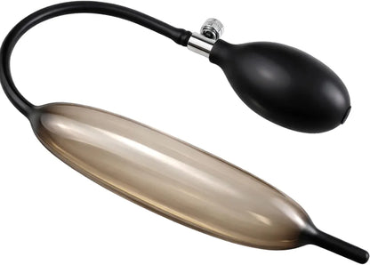 Inflatable Vibrating Urethral Sounding Rod with Catheter for Male BDSM Play