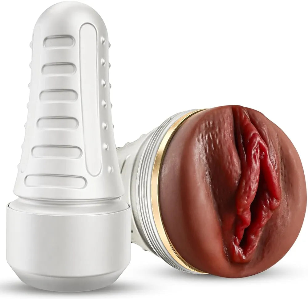 Realistic 7.5-Inch Textured Pocket Vagina Masturbator for Men