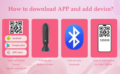 Discreet App-Controlled Mini Bullet Vibrator - 9 Modes, Lipstick-Style G-Spot & Clitoral Stimulator for Women & Couples