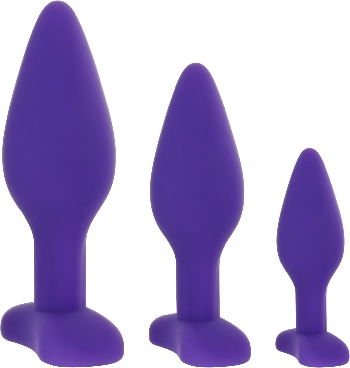 3-Piece Silicone Anal Training Plug Set for Beginners