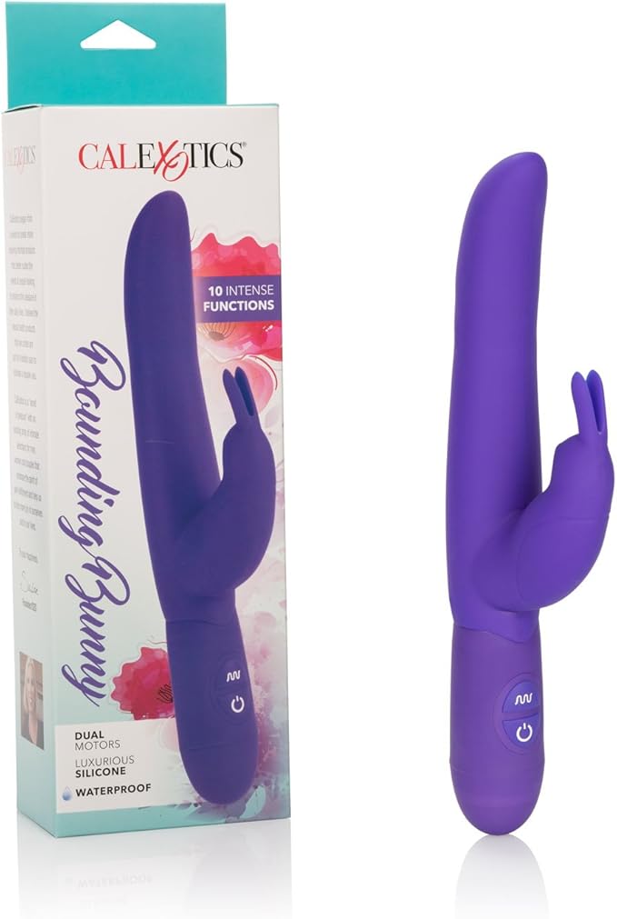 CalExotics Waterproof Dual-Stimulation Rabbit Vibrator for Couples - Pink