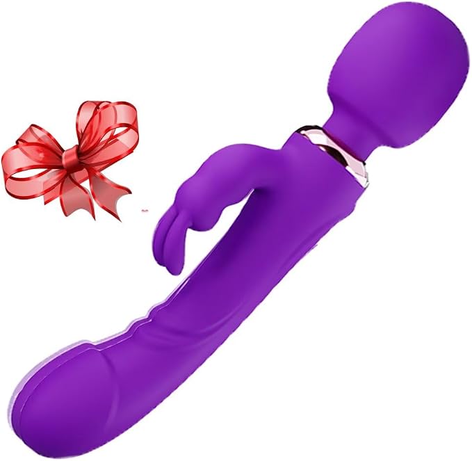 Dual-Stimulation Rabbit Vibrator with 10 Vibration Modes for Couples