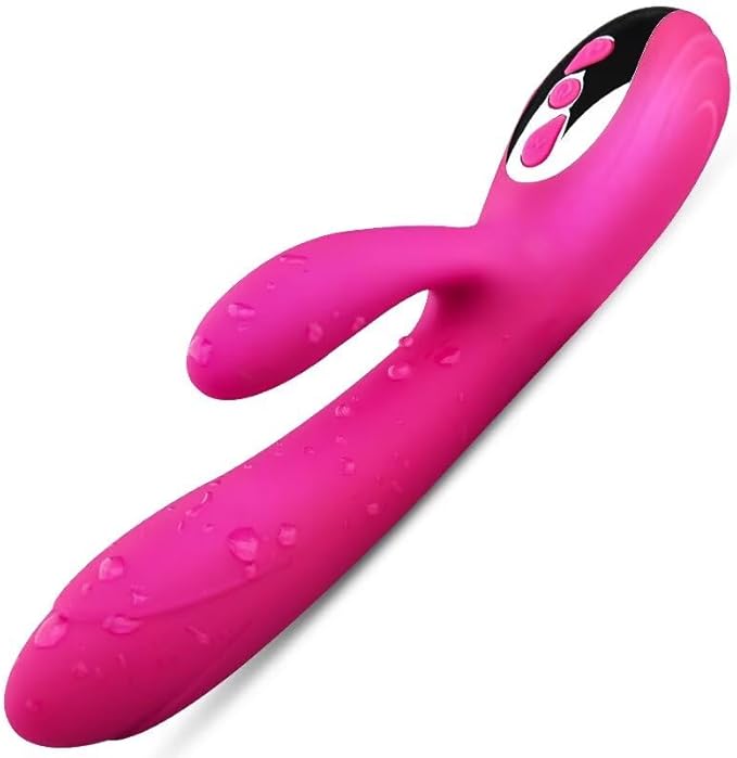 7-Mode Rabbit G-Spot & Clitoral Vibrator with Wand Massager for Couples