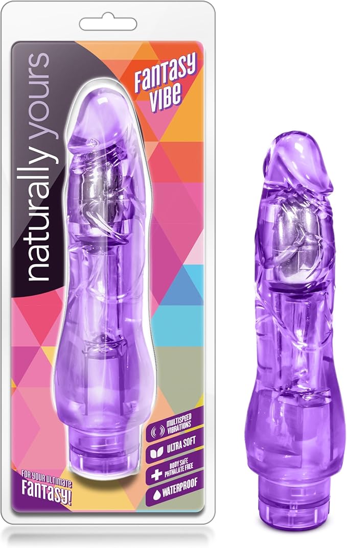 Mr. Right Now 6.5-Inch Realistic Multi-Speed Waterproof Vibrating Dildo