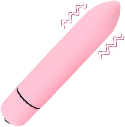 Premium 10-Mode Waterproof Bullet Vibrator - Discreet & Portable Mini Stimulator for Women