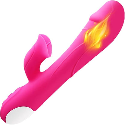 7-Mode Rabbit G-Spot & Clitoral Vibrator with Wand Massager for Couples
