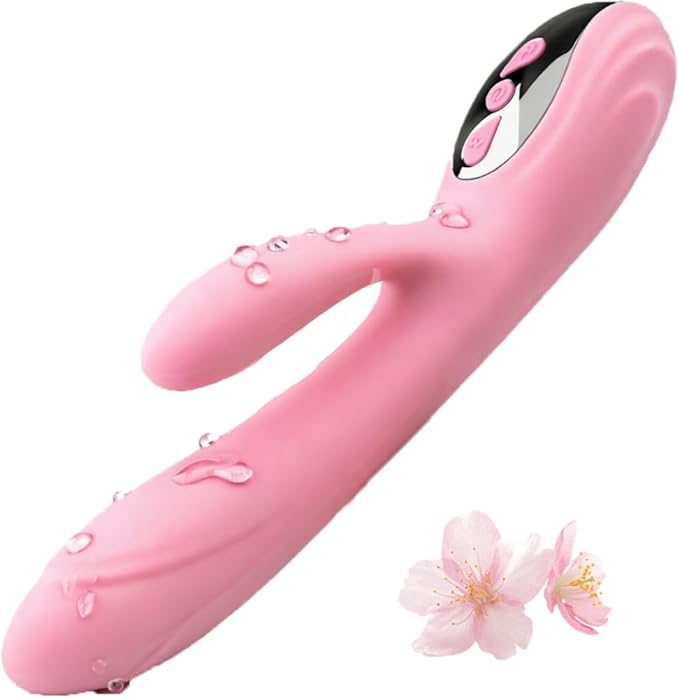 8-Mode Rabbit G-Spot and Clitoral Wand Massager for Couples