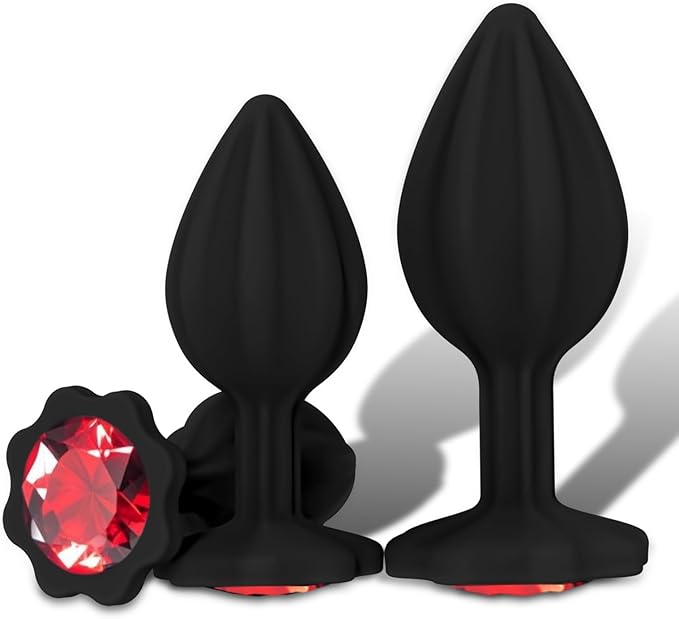 Silicone Graduated Anal Beads with Pull Ring - 10-Ball Beginner to Advanced Anal Training Toy