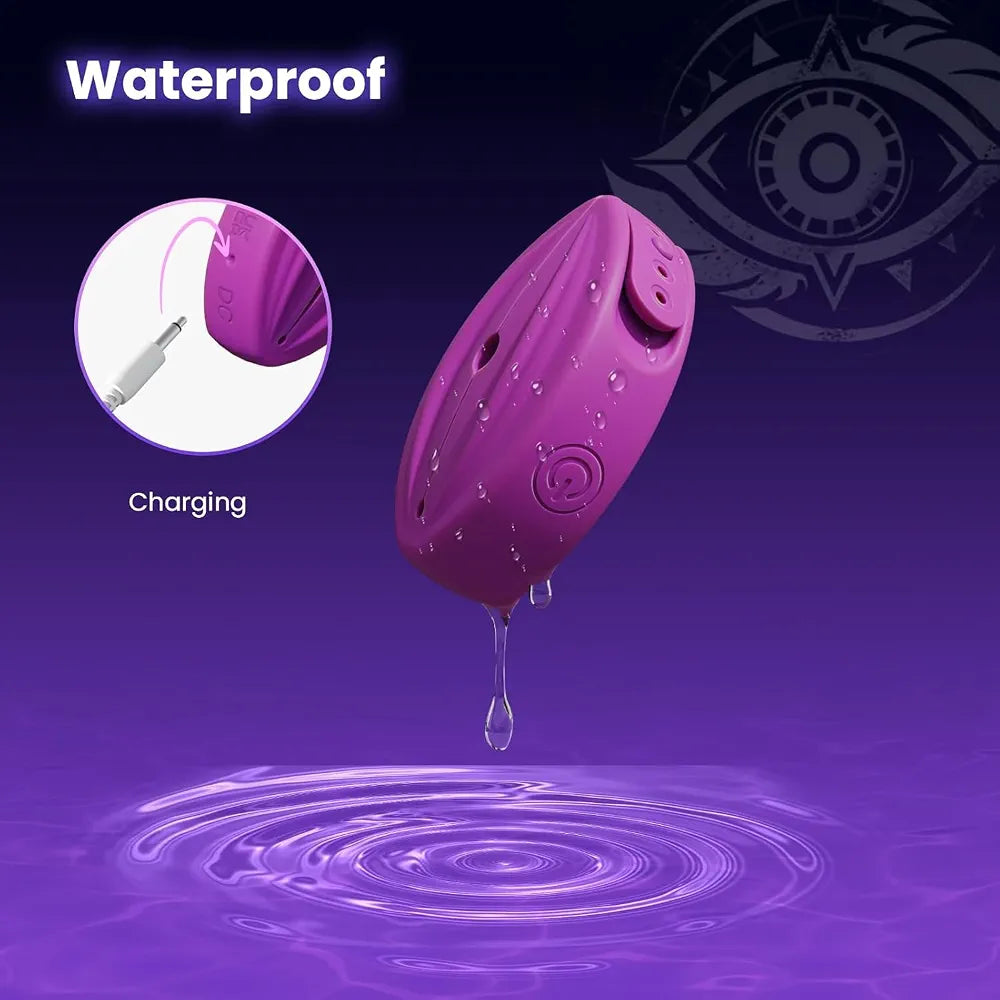 Remote-Controlled Vibrating Nipple Clamps with 10 Stimulation Modes