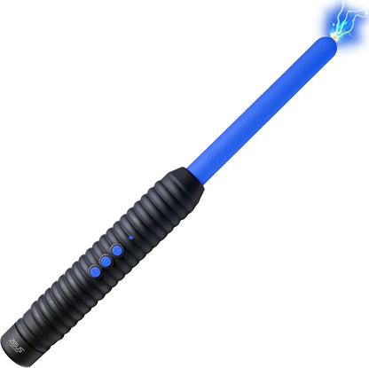 ZEUS ELECTROSEX E-Stim Shock Rod - Dual-Intensity Pinpoint Zapping Wand for Sensory Play, Blue