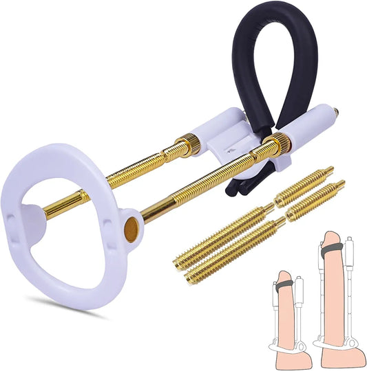 Adjustable Male Penis Traction Training and Stretching Device Kit