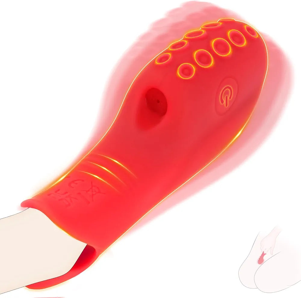 FOXWAND Discreet Mini Finger Vibrator - 10-Mode G-Spot & Clitoral Stimulator for Women