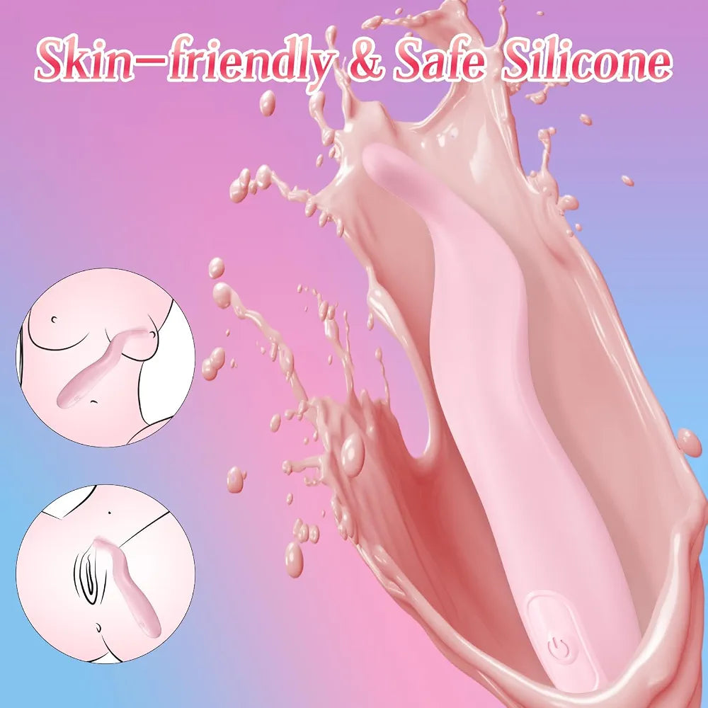 Premium Rechargeable Waterproof Wand Massager with 10 Vibration Modes for Targeted Stimulation