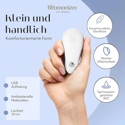 Womanizer Starlet Rechargeable Clitoral Suction Vibrator with 4 Intensity Levels