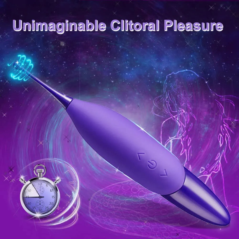 Aumood High-Frequency Dual-Stimulation Vibrator for Women and Couples with Whirling Motion