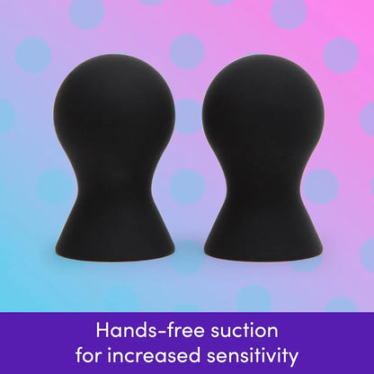 Lovehoney Silicone Nipple Suction Cups for Couples Stimulation