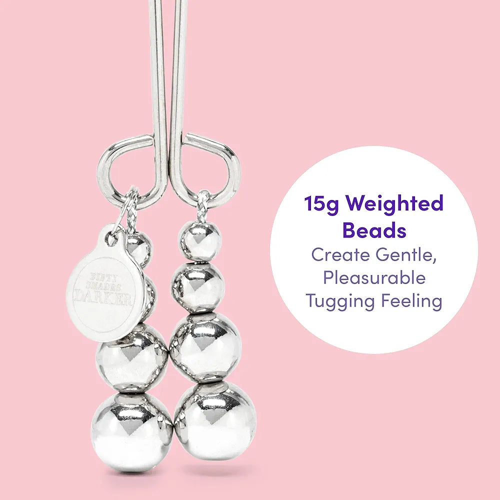 Fifty Shades Darker Beaded Clitoral Stimulation Clamp