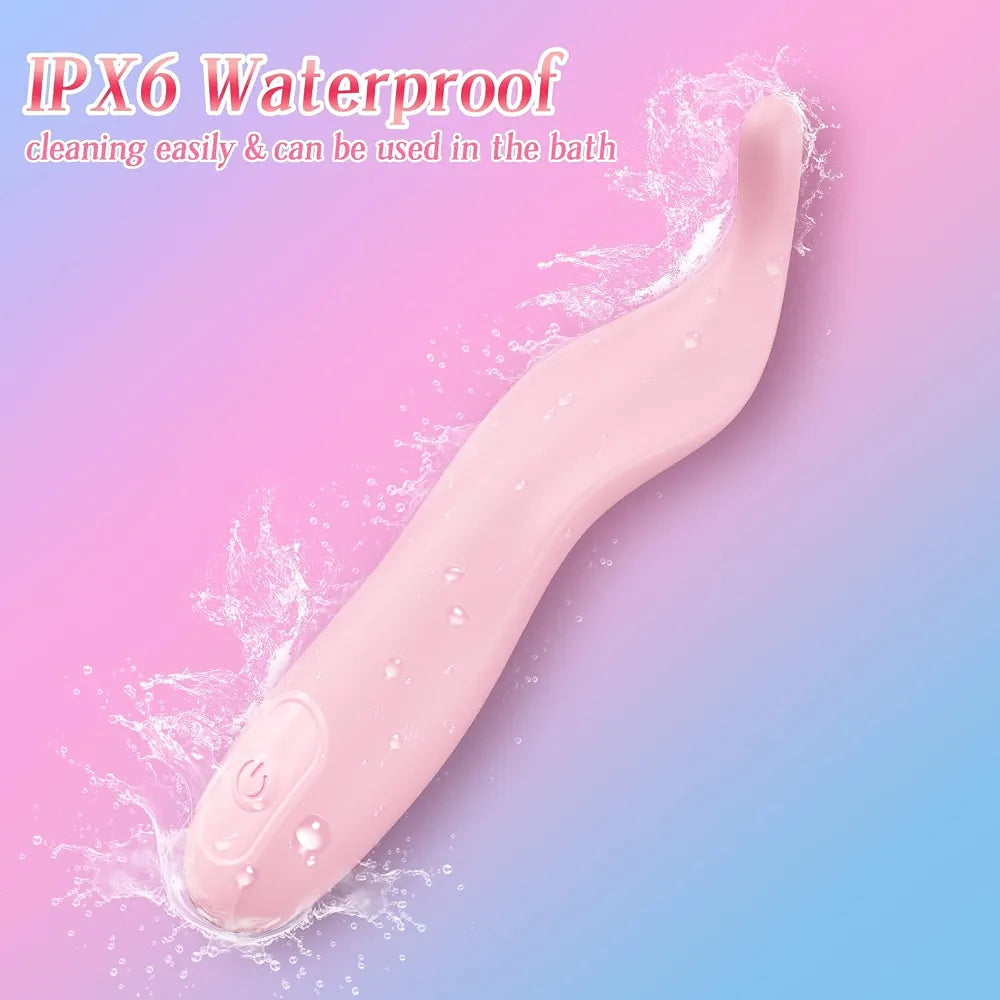 Premium Rechargeable Waterproof Wand Massager with 10 Vibration Modes for Targeted Stimulation