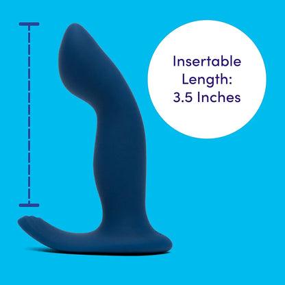 Ignite Silicone Prostate Massager: 20-Function Waterproof Anal Vibrator for Men