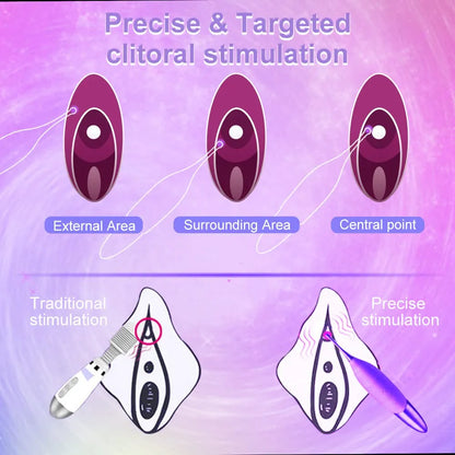 Aumood High-Frequency Dual-Stimulation Vibrator for Women and Couples with Whirling Motion